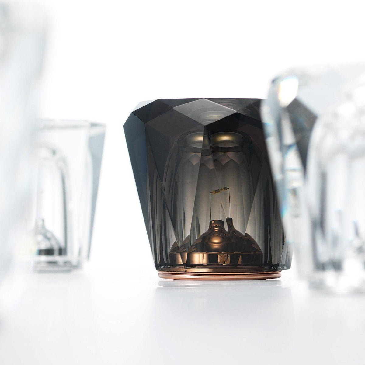 Crystal Diamond Table Lamp (built-in battery)