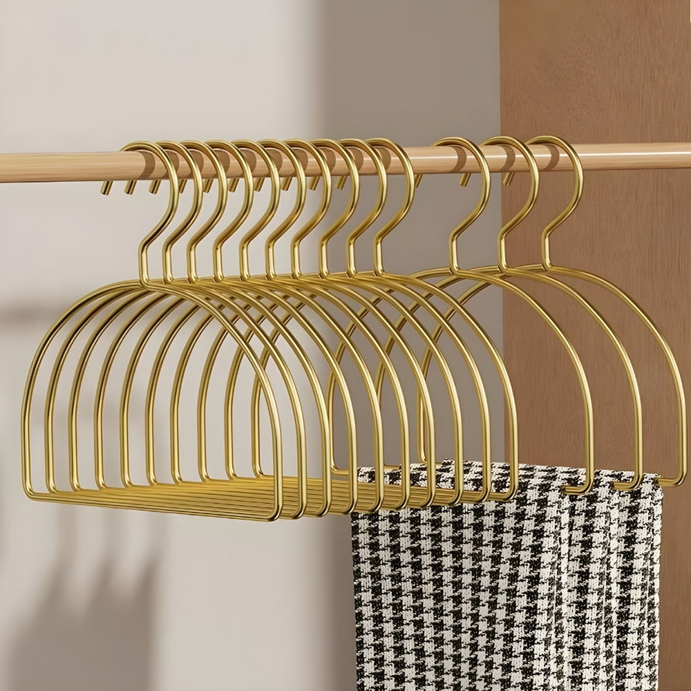 Curved Space-Saving Scarf Organizer Hanger Set of 4