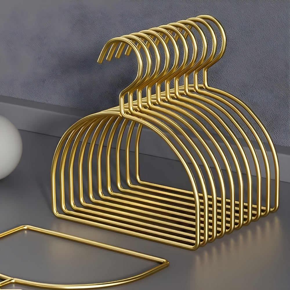 Curved Space-Saving Scarf Organizer Hanger Set of 4
