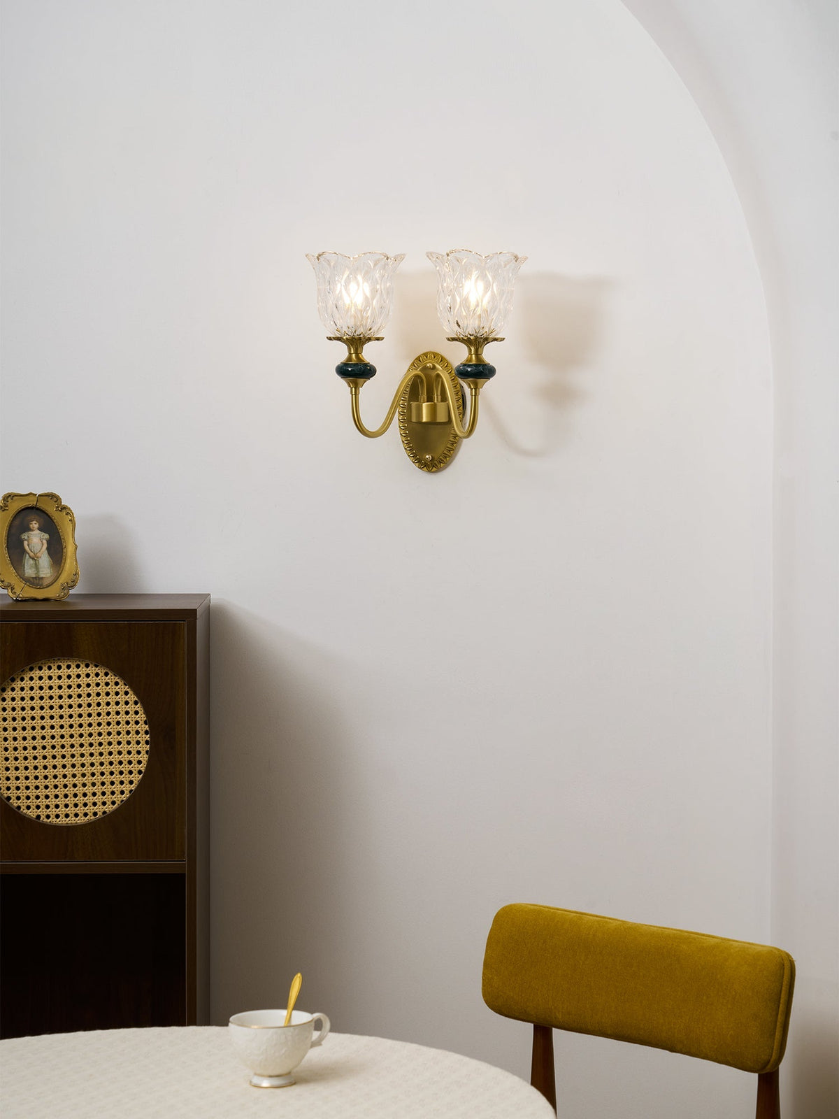 Dieppe wall sconce