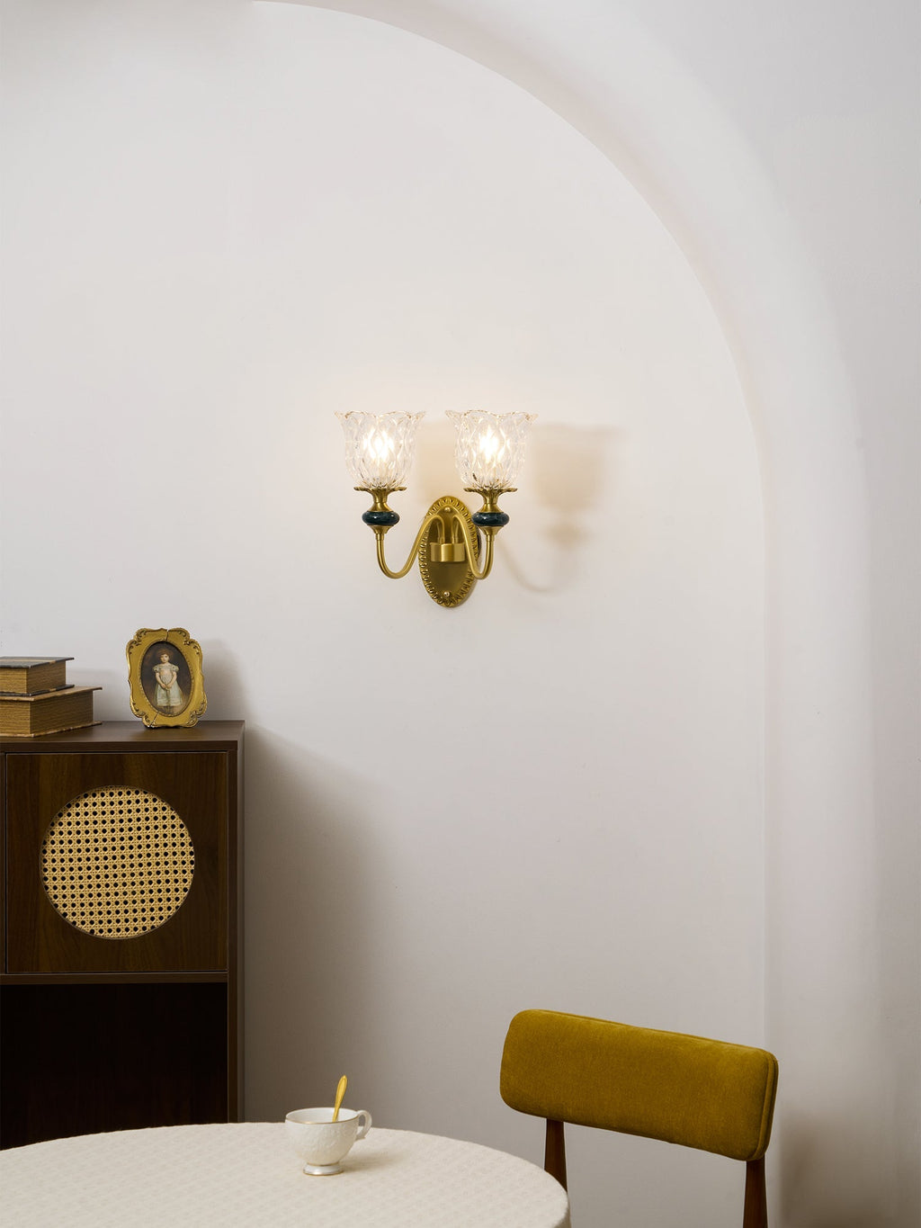 Dieppe wall sconce