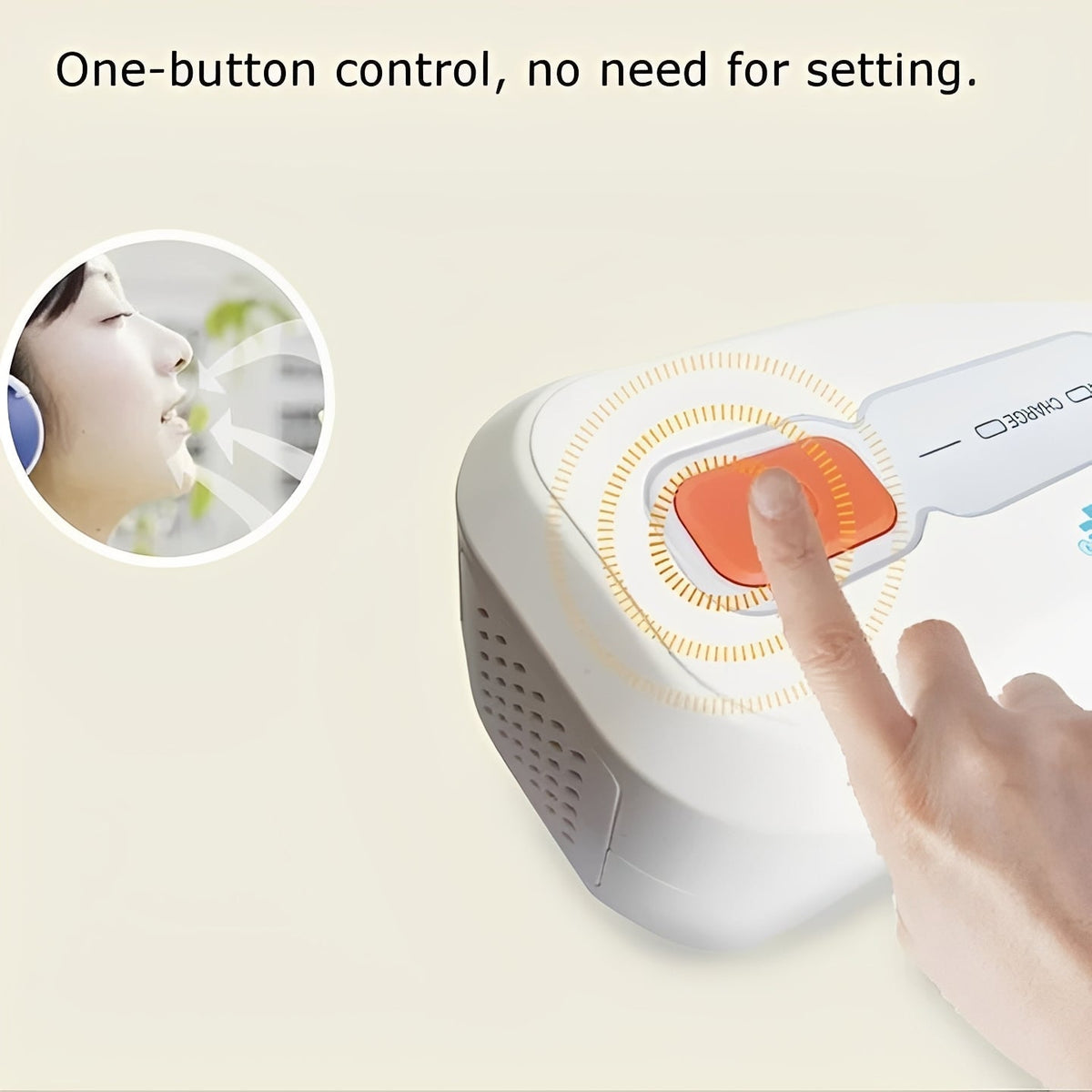 Effortless CPAP Cleaner | Ozone Sanitization with Quick 30-Minute Cycle | Compact Design for Easy Travel