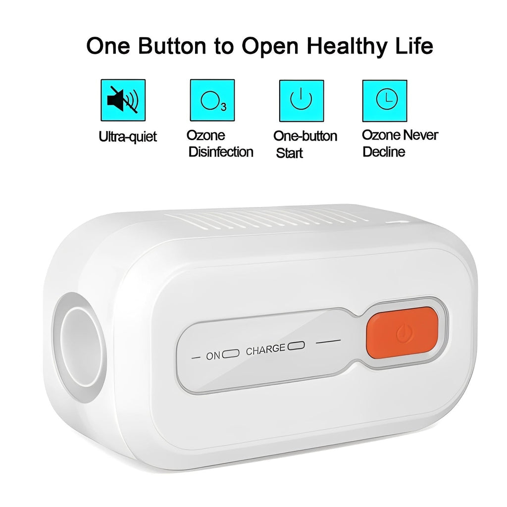 Effortless CPAP Cleaner | Ozone Sanitization with Quick 30-Minute Cycle | Compact Design for Easy Travel