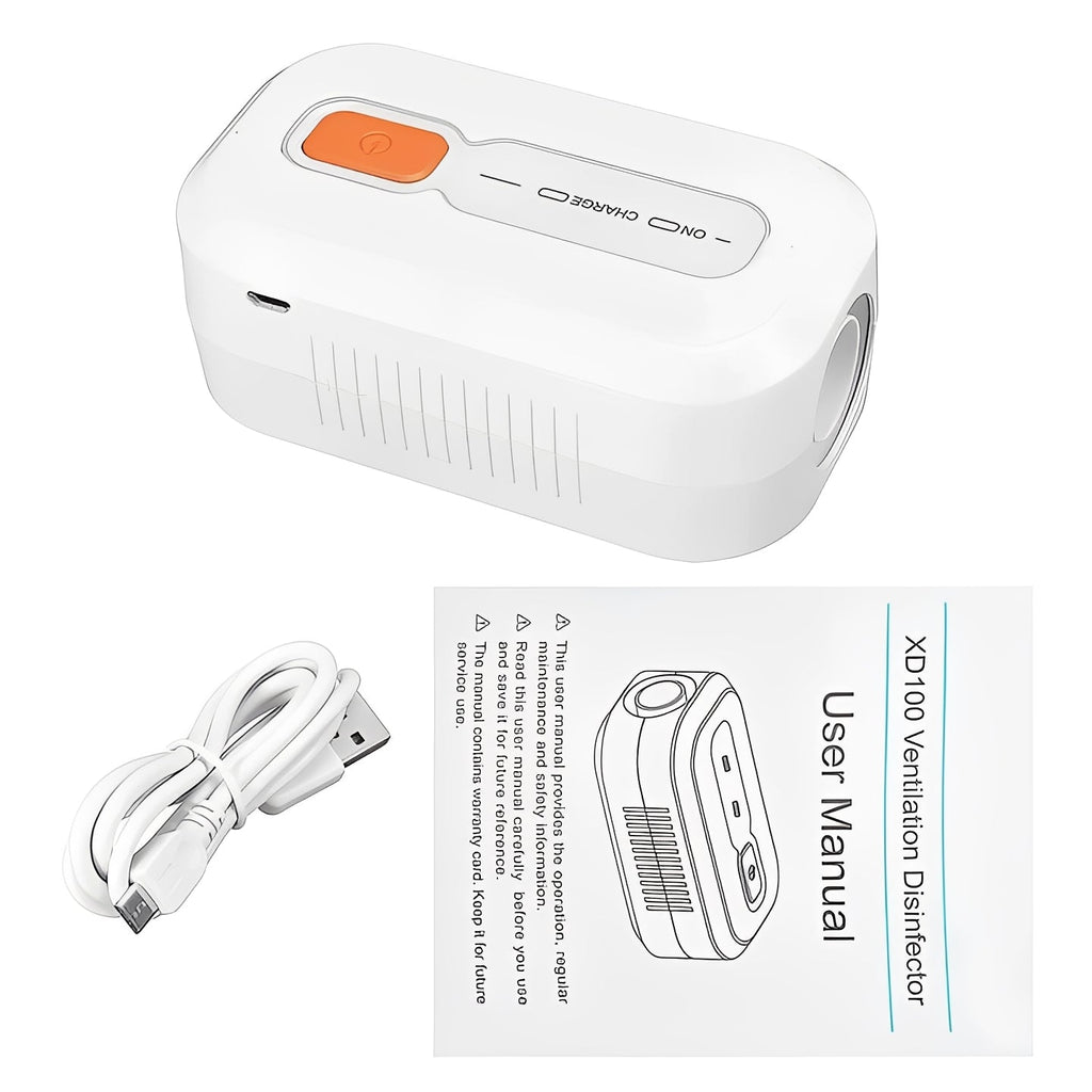 Effortless CPAP Cleaner | Ozone Sanitization with Quick 30-Minute Cycle | Compact Design for Easy Travel
