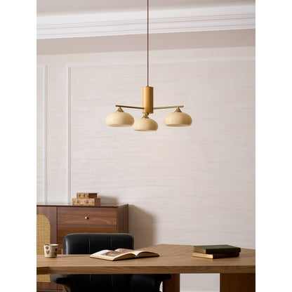 Nova Elliptical Persimmon Chandelier