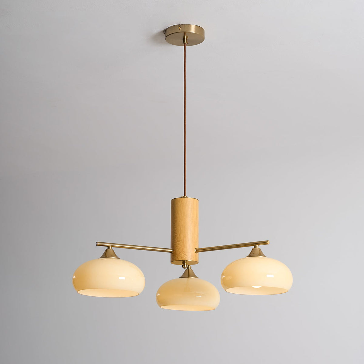 Nova Elliptical Persimmon Chandelier