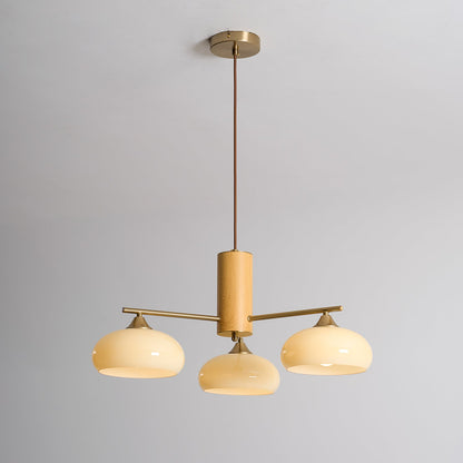 Nova Elliptical Persimmon Chandelier
