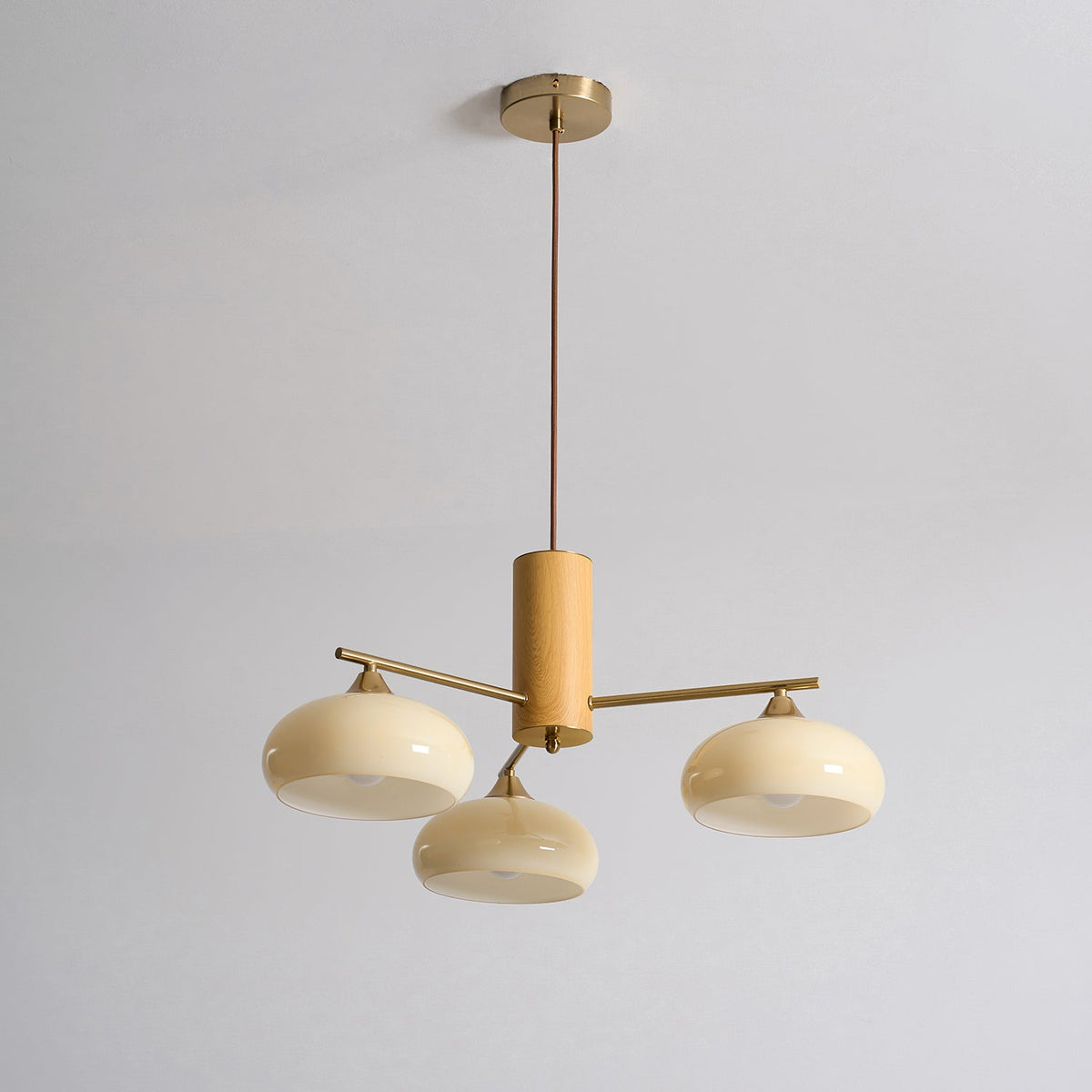 Nova Elliptical Persimmon Chandelier