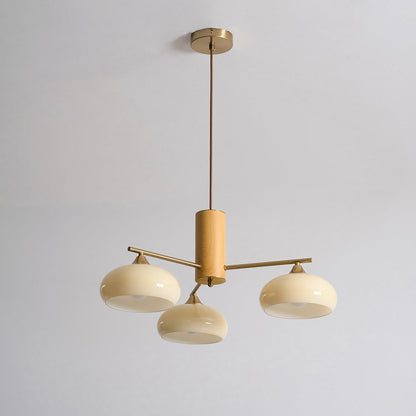 Nova Elliptical Persimmon Chandelier