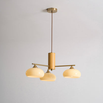 Nova Elliptical Persimmon Chandelier