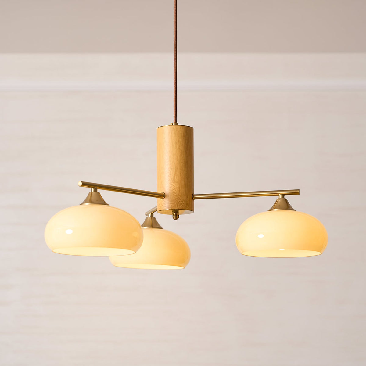 Nova Elliptical Persimmon Chandelier