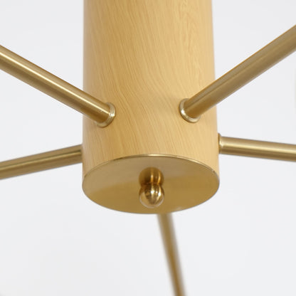 Nova Elliptical Persimmon Chandelier