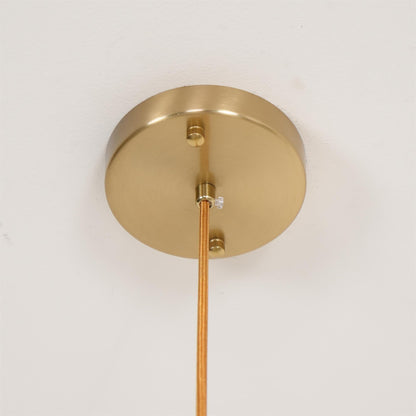 Nova Elliptical Persimmon Chandelier