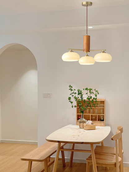 Nova Elliptical Persimmon Chandelier
