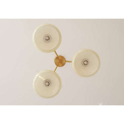 Nova Elliptical Persimmon Chandelier