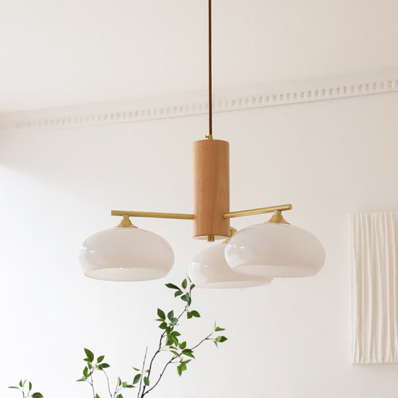 Nova Elliptical Persimmon Chandelier