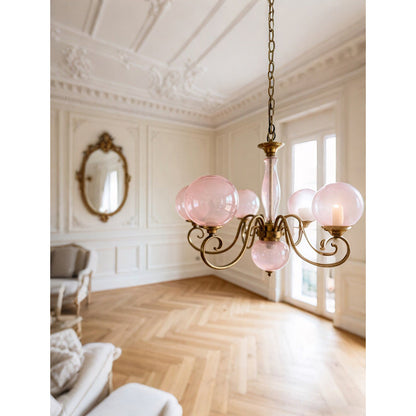 Evelyn Glass Chandelier