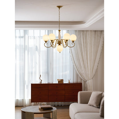 Evelyn Glass Chandelier