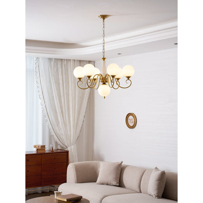 Evelyn Glass Chandelier