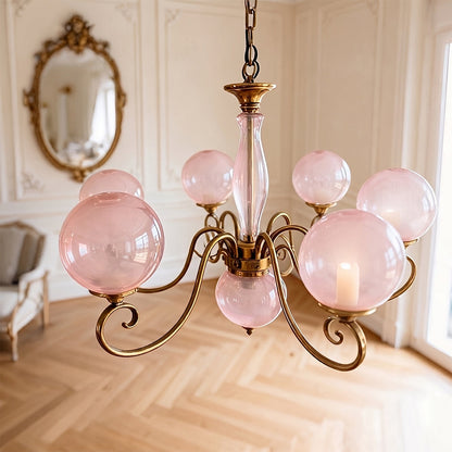 Evelyn Glass Chandelier