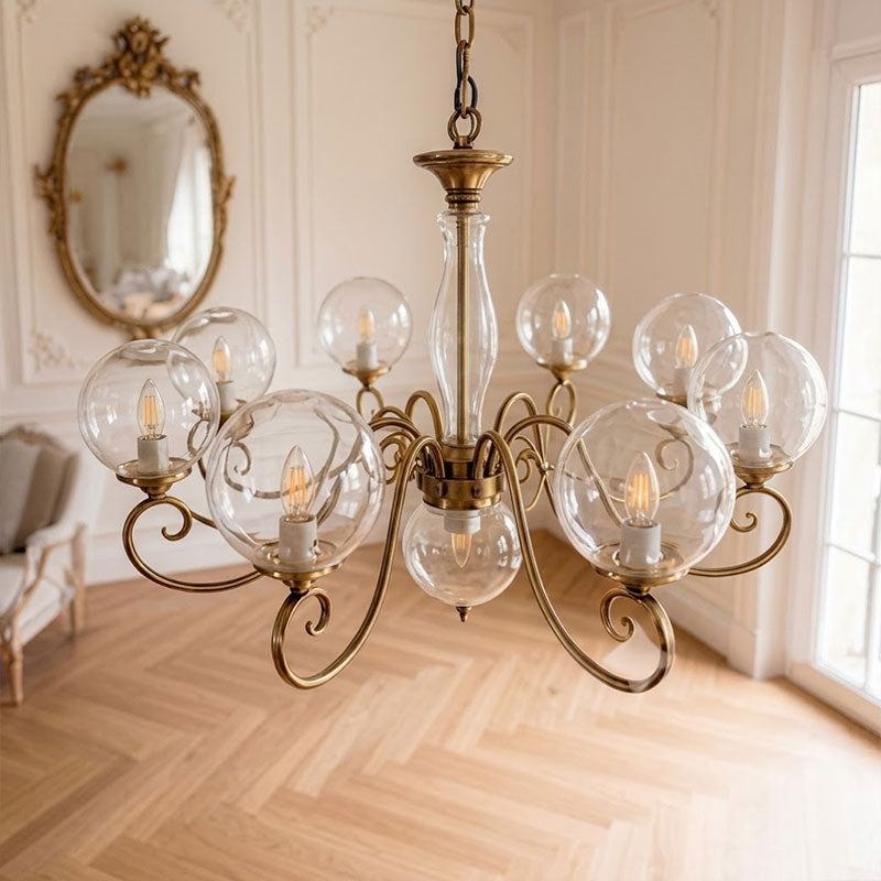 Evelyn Glass Chandelier