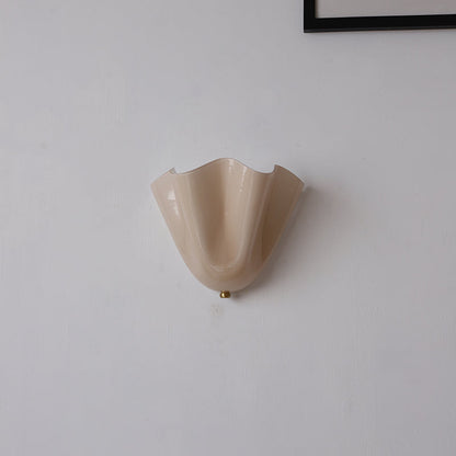 Flower Glass Wall Lamp