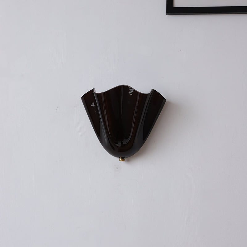 Flower Glass Wall Lamp