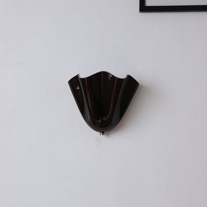 Flower Glass Wall Lamp