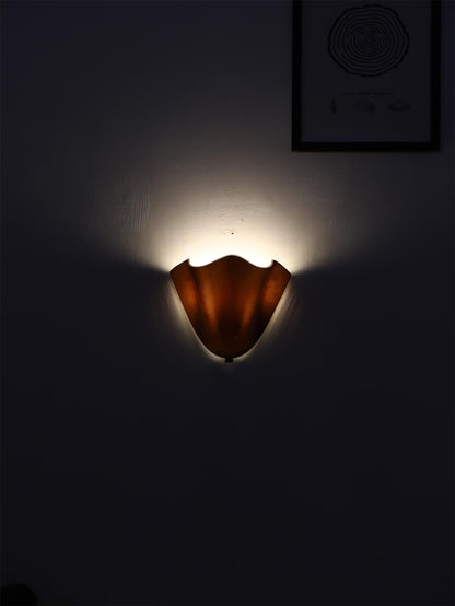 Flower Glass Wall Lamp