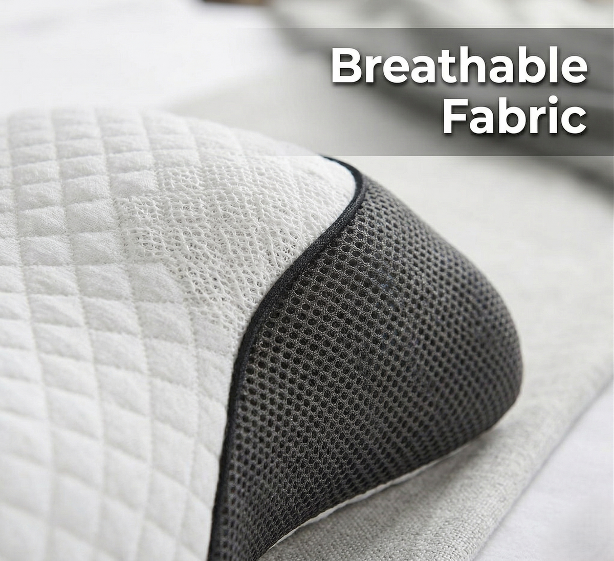 Ergonomic Cervical Memory Foam Pillow for Everyday Sleep Support