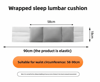 Lumbar Support Cushion - Adjustable Sleep Pillow
