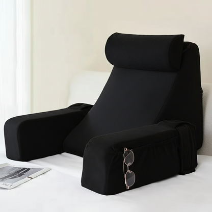 Bed Rest Pillow - Ergonomic Memory Foam Support