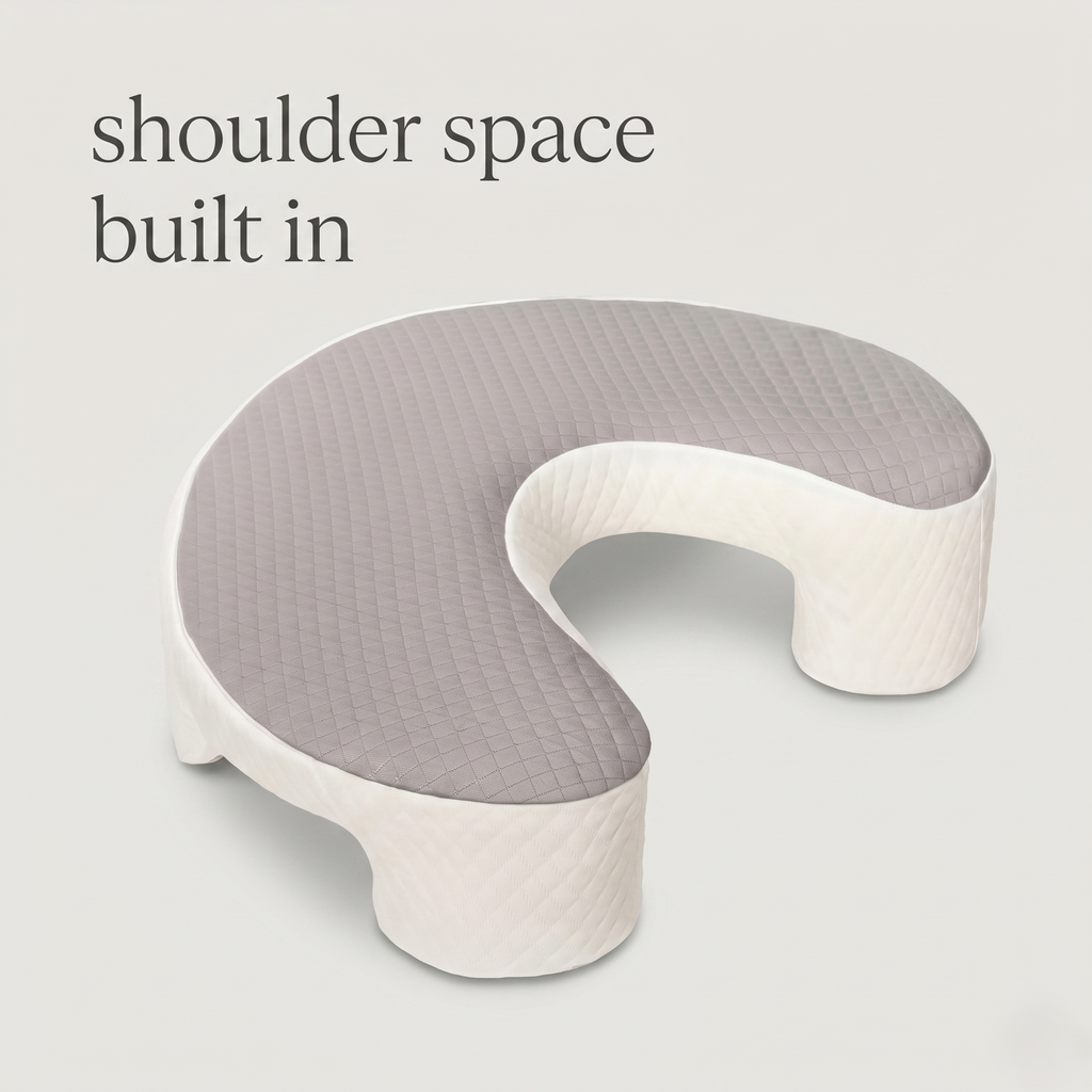 Side Sleeper Pillow with Shoulder Cutout Support