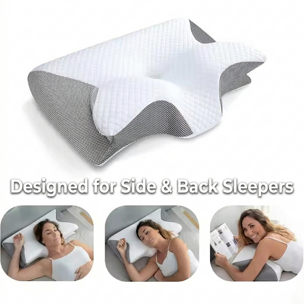 Ergonomic Cervical Memory Foam Pillow for Everyday Sleep Support