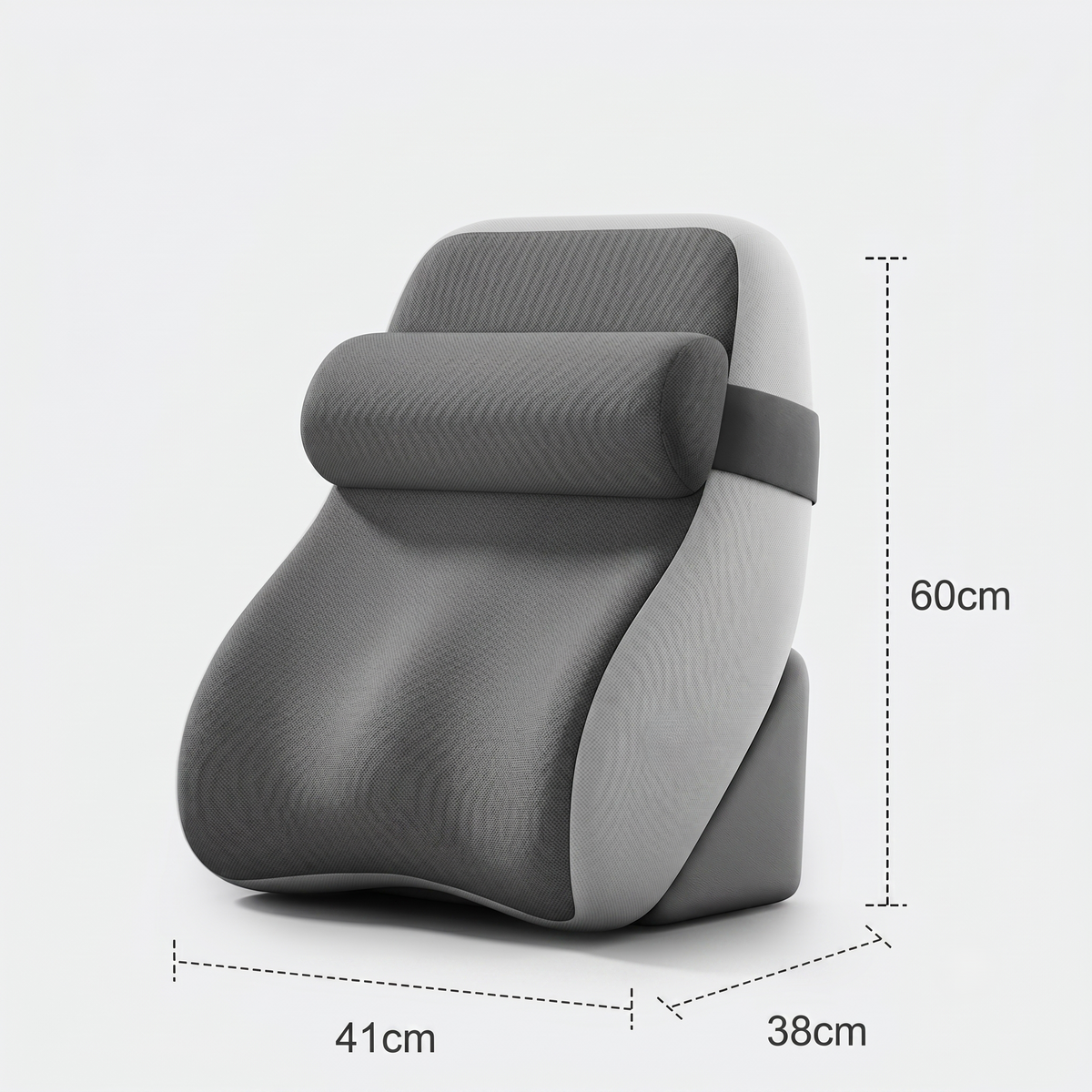 Ergonomic Bed Support System for Sitting, Reading & Laptop Use