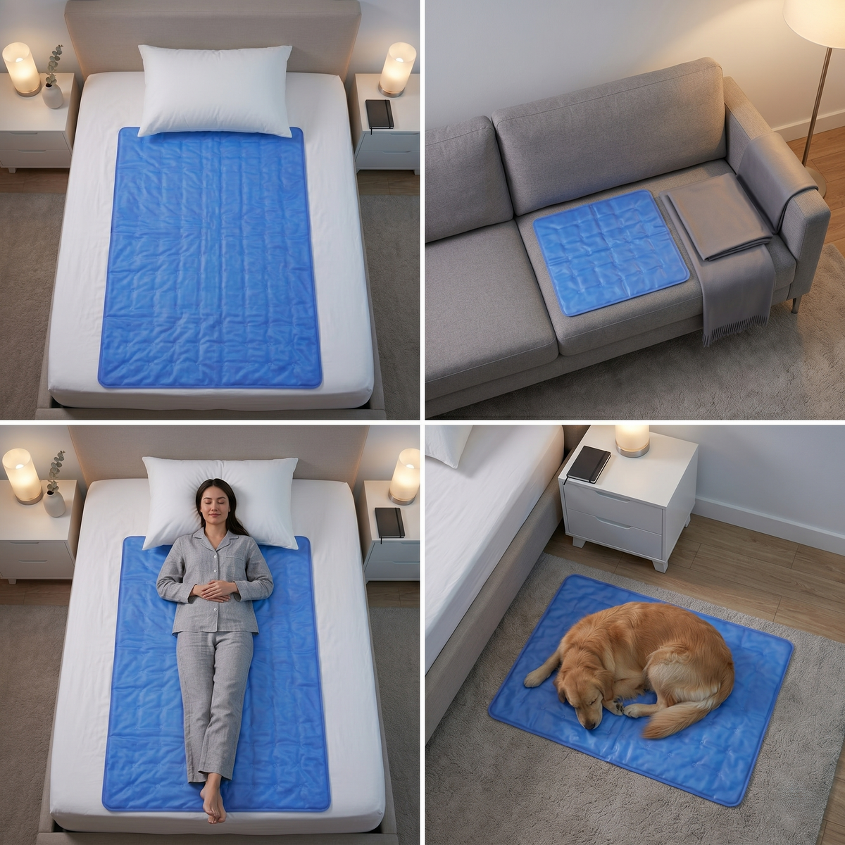 Cooling Gel Sleep Pad for Bed – Helps You Stay Cool & Comfortable at Night