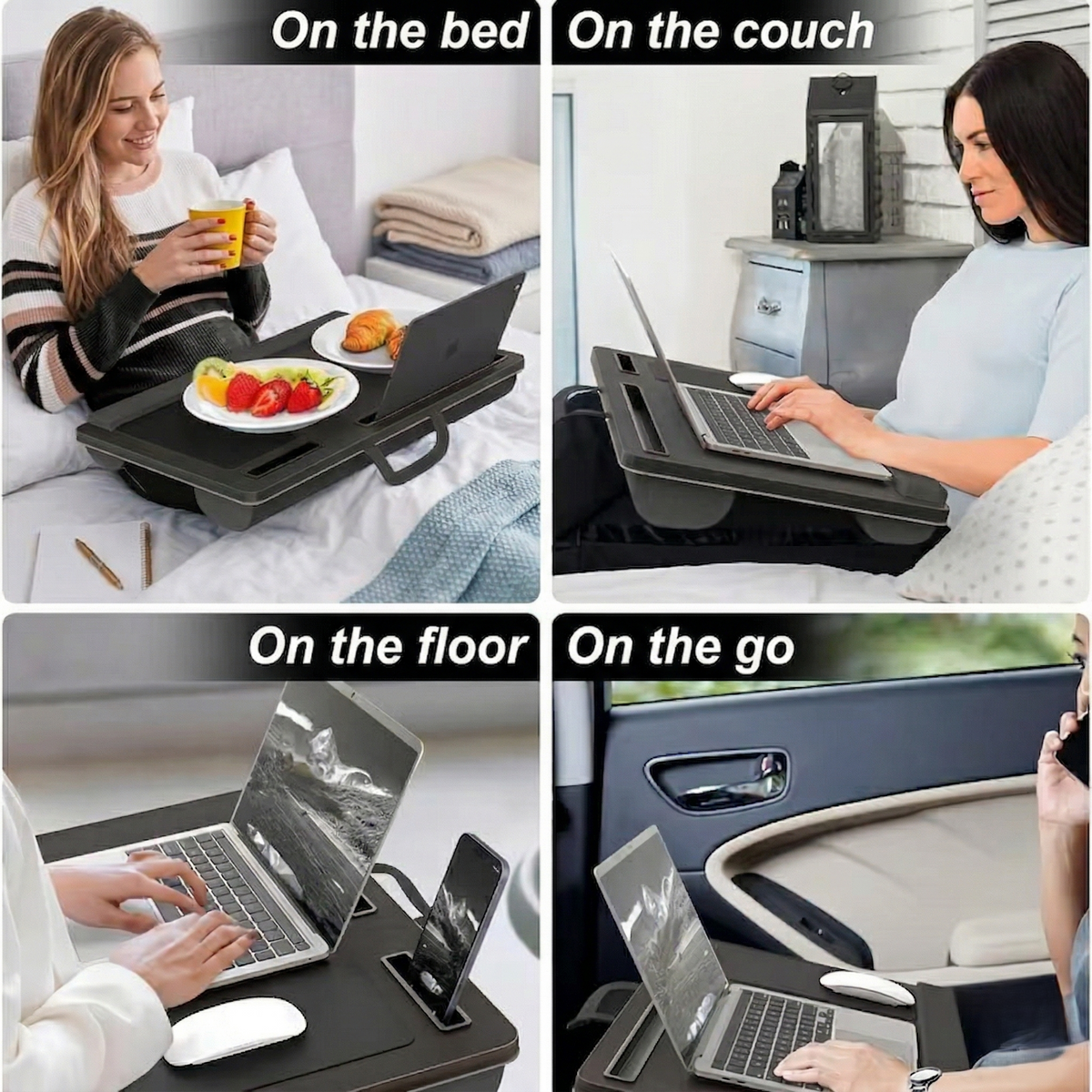Laptop Desk - Adjustable Bed and Couch Table