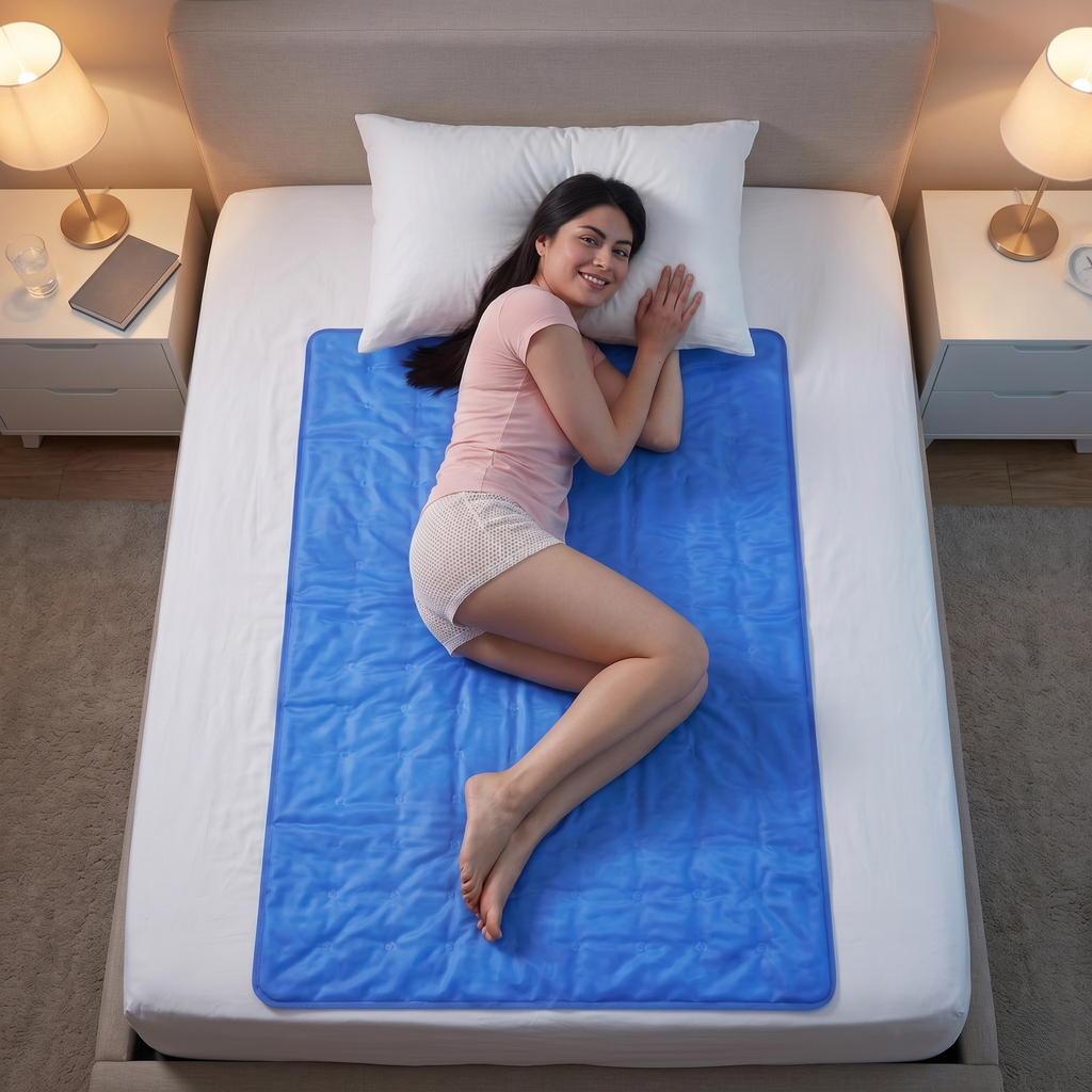 Cooling Gel Sleep Pad for Bed – Helps You Stay Cool & Comfortable at Night