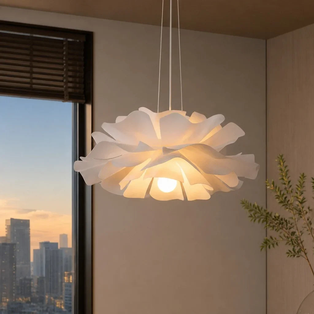 Gupton Nordic Lotus Flower Pendant Light