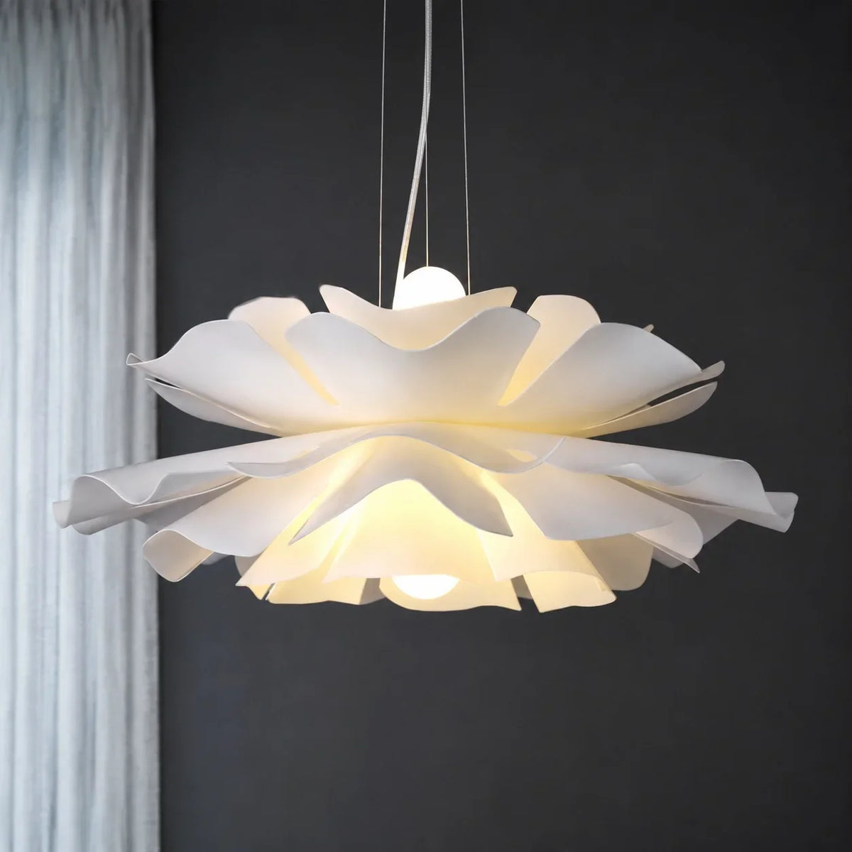 Gupton Nordic Lotus Flower Pendant Light