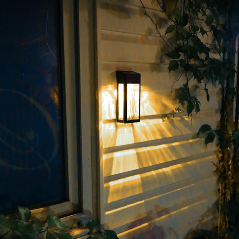 Durable Solar LED Wall Lamp – Waterproof Outdoor Garden Lamp