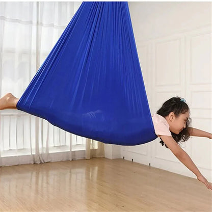 Kids Sensory Swing – Cotton Hammock Cocoon Seat, Calming Indoor Swing, 6 Colours