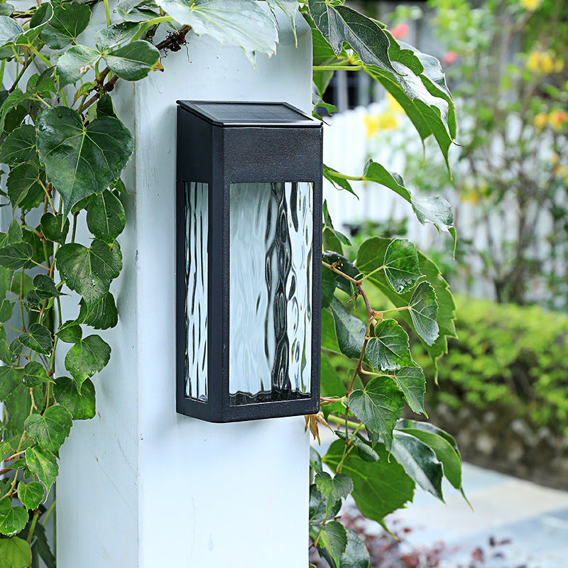 Durable Solar LED Wall Lamp – Waterproof Outdoor Garden Lamp