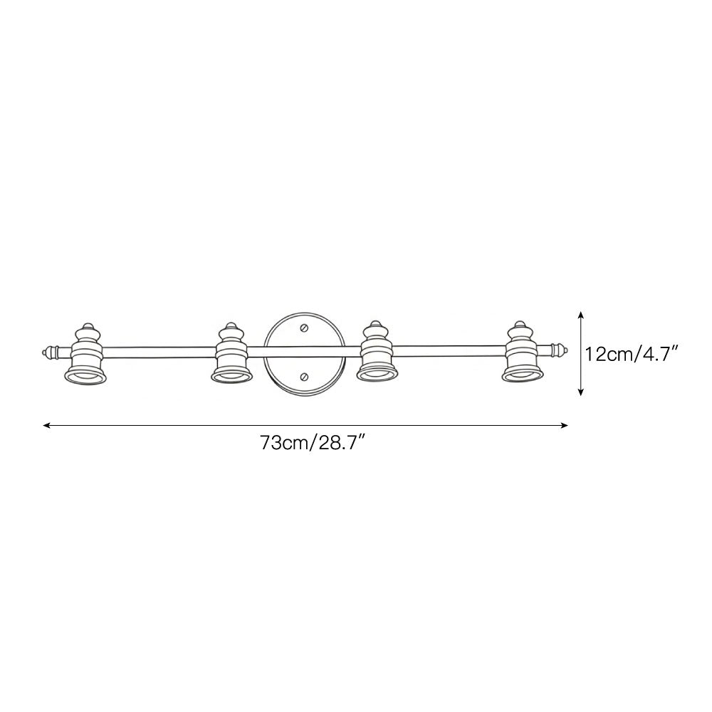 Halophane Brass Wall Lamp