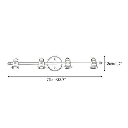 Halophane Brass Wall Lamp