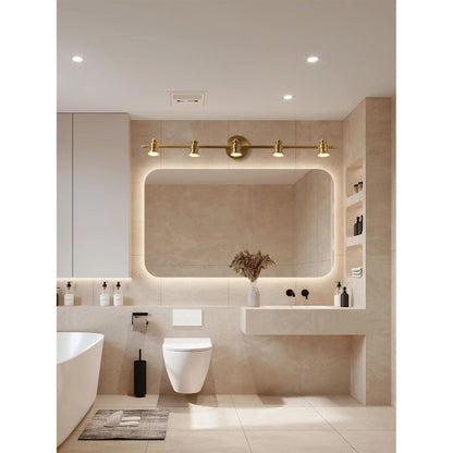 Halophane Brass Wall Lamp