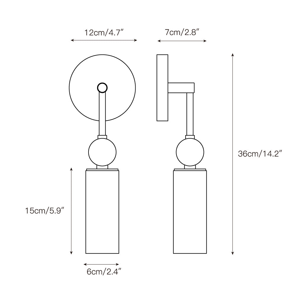Harlin Alabaster Wall Lamp
