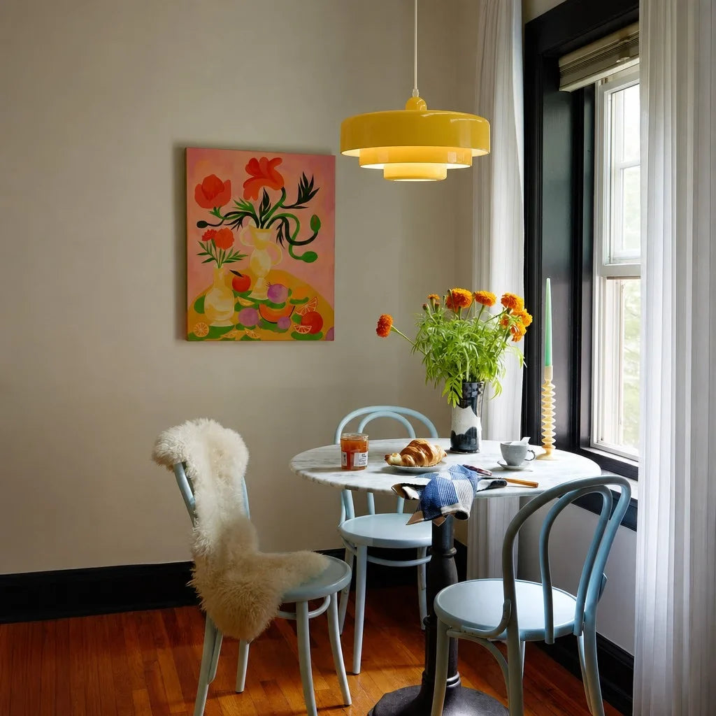 Hind Triple Layer Disc Macaron Pendant Light