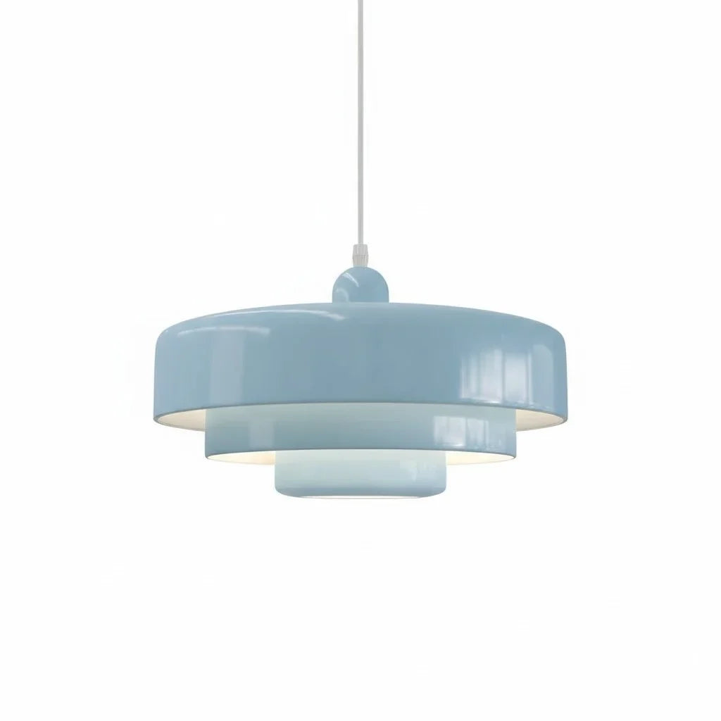 Hind Triple Layer Disc Macaron Pendant Light