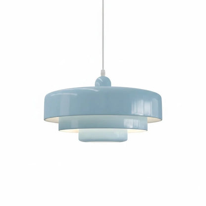 Hind Triple Layer Disc Macaron Pendant Light